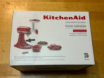 Kitchen Aid Mixer Stand Food Grinder Attachment New In Box