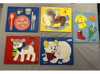 Playskool Wooden Puzzles