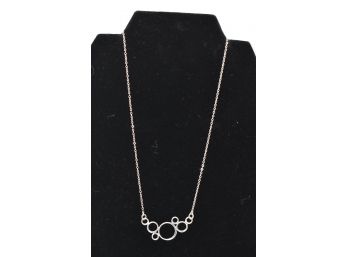 Sterling Bubbles Necklace #177