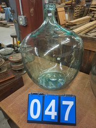 Hand Blown Demi John - Wine Vessel, Bottle 2