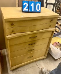 Bassett Furniture Mid-century Modern High Chest Of Drawers