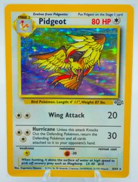 PIDGEOT Jungle Set Holographic Pokemon Card!