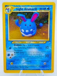 LIGHT AZUMARILL Neo Destiny Set Holographic Pokemon Card!!