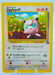 JIGGLYPUFF Black Star Promo Pokemon Card!