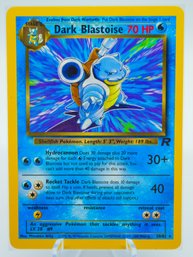 DARK BLASTOISE Rare Team Rocket Set Non-Holo Pokemon Card!!!