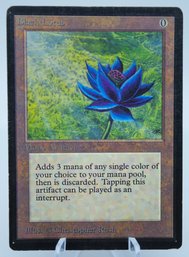Incredible Magic The Gathering BLACK LOTUS (MODIFIED COLLECTOR'S EDITION!! Read!!)