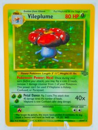 VILEPLUME Jungle Set Holographic Pokemon Card!!