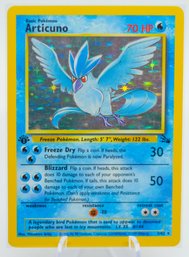 Gorgeous 1ST ED ARTICUNO Fossil Set Holographic Pokemon Card!!!