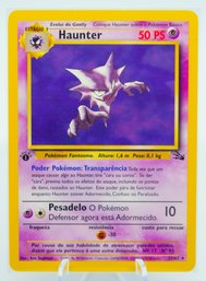 1ST ED Haunter (SPANISH) Non-holo Rare Fossil Set Pokemon Card!!