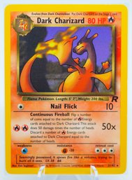 DARK CHARIZARD Team Rocket Set Non-holo Rare Pokemon Card!!