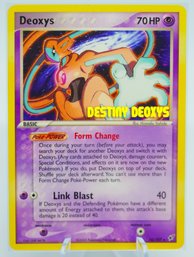 DEOXYS 'Destiny Deoxys' Set Pokemon Card!!!