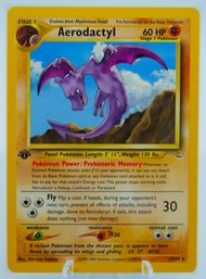 1ST ED AERODACTYL NEO REVELATION Non-Holo Rare Pokemon Card!!!