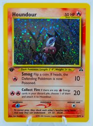 Phenomenal 1ST ED HOUNDOUR NEO DISCOVERY Holographic Pokemon Card!!!