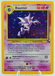 HAUNTER Fossil Set Holographic Pokemon Card!!