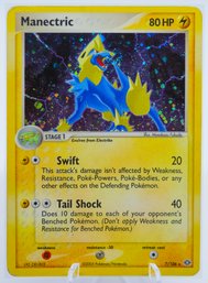 MANETRIC EMERALD Series Holographic Pokemon Card!!!