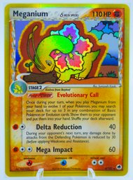 MEGANIUM EX DRAGON FRONTIERS Series Holographic Pokemon Card!!!