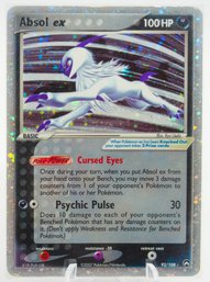 ABSOL EX EX POWER KEEPERS Series Holographic Pokemon Card!!!