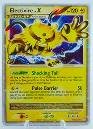 ELECTIVIRE LV. X Mysterious Treasures Series Holographic Pokemon Card!!!