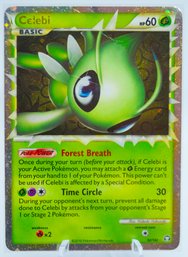 CELEBI (PRIME) Triumphant Series Holographic Pokemon Card!!!