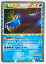 FERALIGATR HeartGold & SoulSilver Series Holographic Pokemon Card!!!