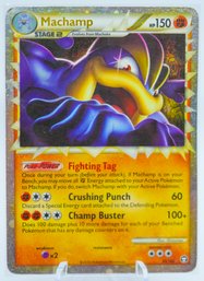 MACHAMP (Prime) Triumphant Series Holographic Pokemon Card!!!