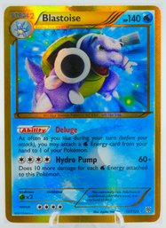 UNREAL BLASTOISE PLASMA STORM SERIES SECRET RARE Shiny Pokemon Card!!!