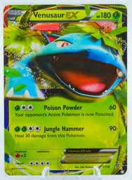 VENUSAUR EX XY Set Shiny Pokemon Card!!!