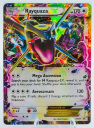 RAYQUAZA EX XY Set PROMO Shiny Pokemon Card!!!