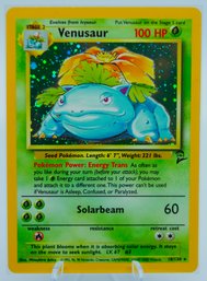 VENUSAUR BASE SET 2 HOLOGRAPHIC POKEMON CARD!!!