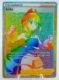 IRIDA RAINBOW FULL ART SWSH Astral Radiance Set Full Art Pokemon Card!!!