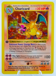 HOLY GRAIL!!!! 1ST ED CHARIZARD SHADOWLESS Base Set Holographic Pokemon Card!! GUARANTEED AUTHENTIC!!