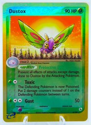 DUSTOX Reverse Foil Ex Ruby & Sapphire Pokemon Card!!!