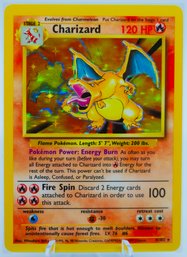 THE OG!!!! CHARIZARD Base Set Holographic Pokemon Card!!