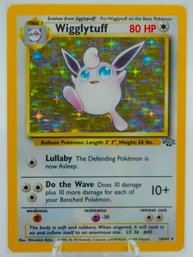 WIGGLYTUFF Jungle Set Holographic Pokemon Card!!