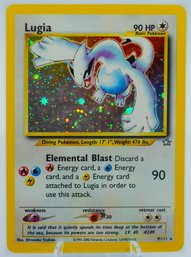 Awesome LUGIA Neo Genesis Set Holographic Pokemon Card!!