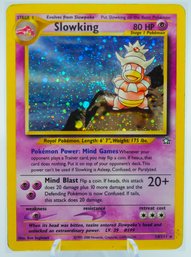 SLOWKING Neo Genesis Set Holographic Pokemon Card!!