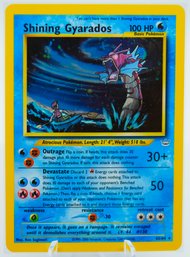 UNREAL SHINING GYRADOS Neo Revelation Set Holographic Pokemon Card!!