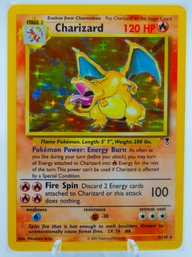 Unreal CHARIZARD LEGENDARY SET HOLOGRAPHIC POKEMON CARD!!!