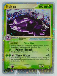 MUK EX Pokemon DRAGON Set Full Holographic Pokemon Card!!