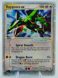 RAYQUAZA Pokemon DRAGON Set Full Holographic Pokemon Card!!