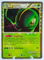 MEGANIUM HeartGold & SoulSilver Holographic Pokemon Card!!!