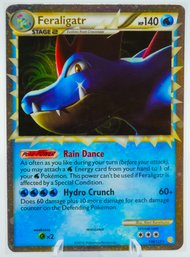 FERALIGATR HeartGold & SoulSilver Set Holographic Pokemon Card!!!