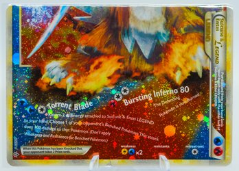 SUICINE & ENTEI (Lower) Pokemon UNLEASHED SET FULL HOLOGRAPHIC POKEMON CARD!!