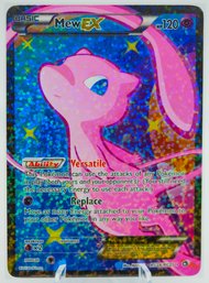 MEW EX LEGENDARY TREASURES SET Full Art Holographic Pokemon Card!!!! (2)