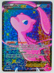 MEW EX LEGENDARY TREASURES SET Full Art Holographic Pokemon Card!!!! (1)