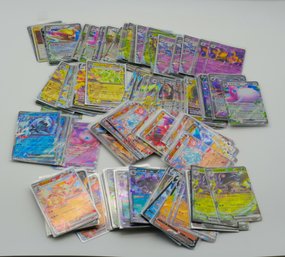 GIGANTIC SET OF MODERN FULL ART JAPANESE & KOREAN(!) Modern Holographic & Full Art Pokemon Cards!!!!!