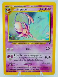 Spectacular ESPEON Neo Discovery Set Holographic Pokemon Card!!!!