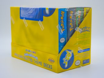 JAWDROPPING!!! SEALED BASE SET (Shadowless!?!?) POKEMON Preconstructed **THEME** DECK BOX SET OF 8!!!!!