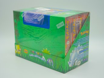 IMPOSSIBLY RARE *INVESTOR* JUNGLE Pokemon Theme Deck Display Box Of 8 Decks!!!!! Read Description