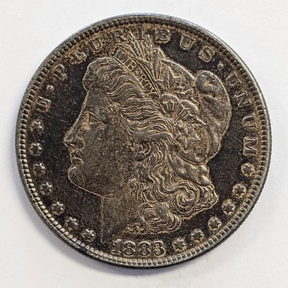 1883 MORGAN DOLLAR COIN   .900 SILVER